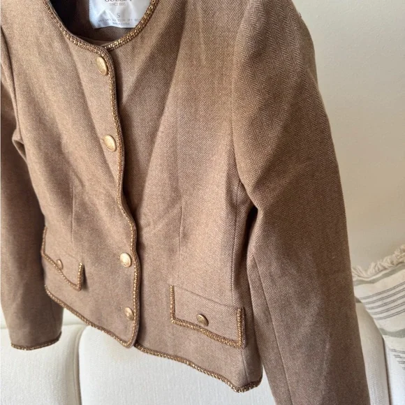 Wool Camel and Gold Jacket - Picture 5 of 5